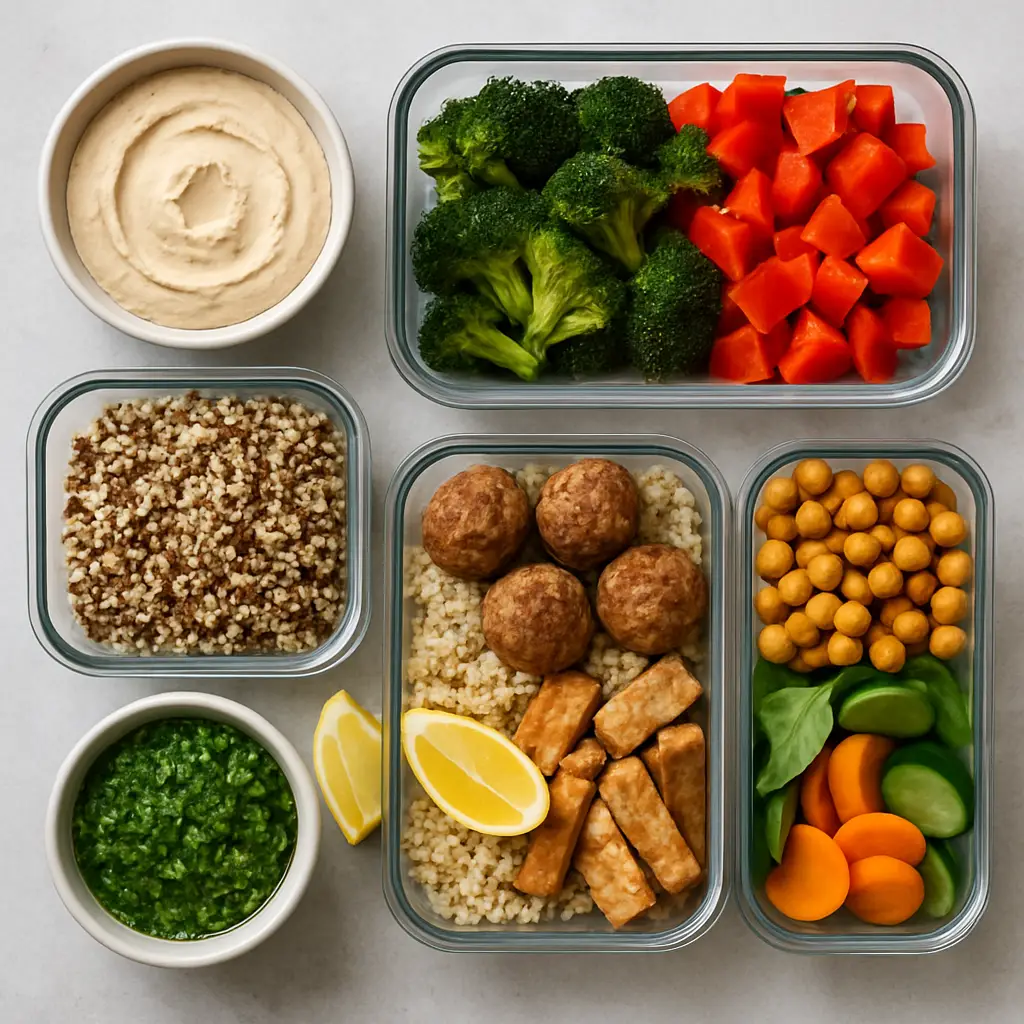 Meal Prep pflanzlich