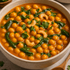 Veganes Kichererbsen Curry