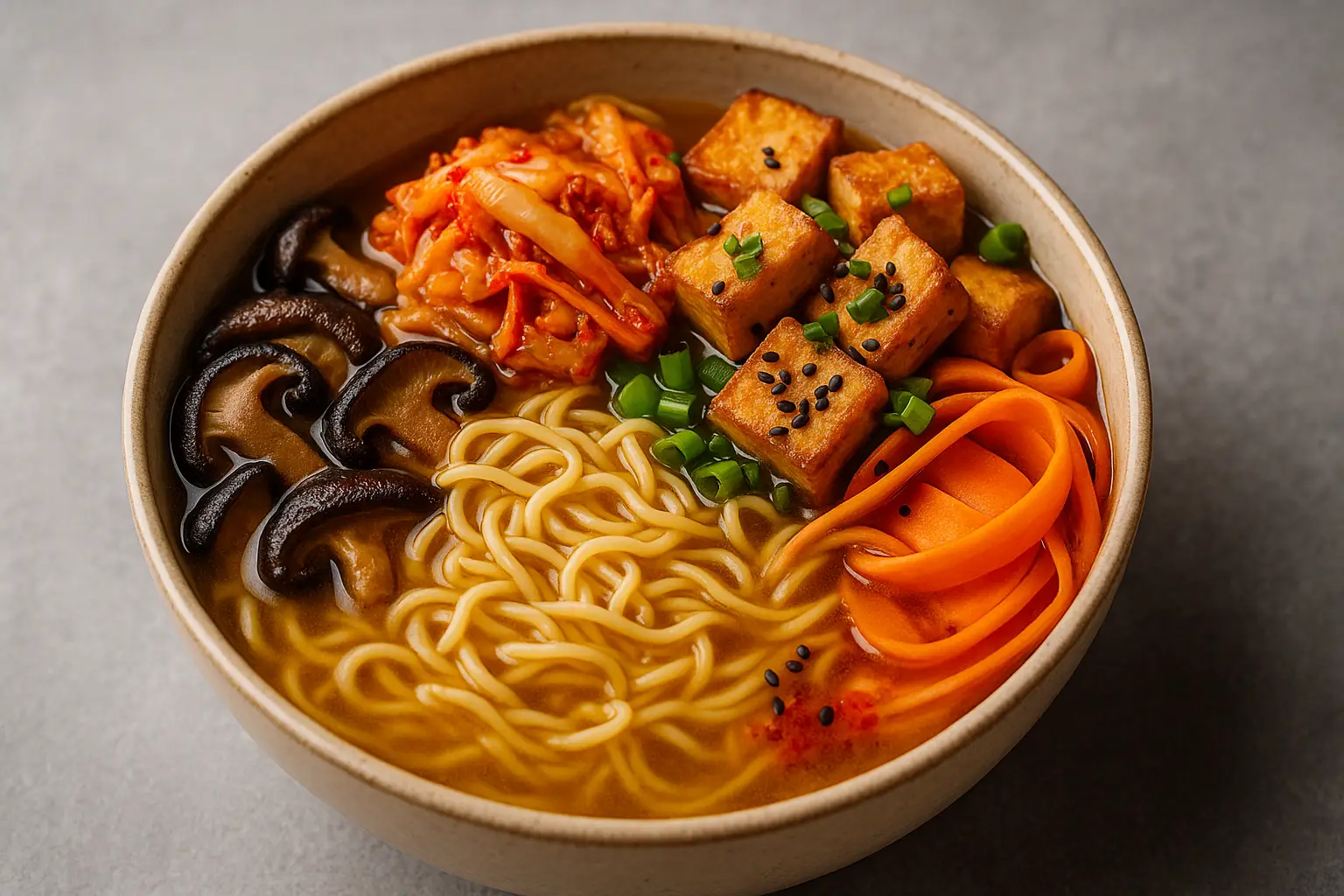 Kimchi-Ramen Bowl