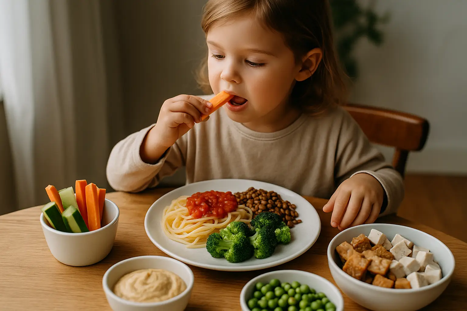 Vegane Ernährung für Kinder