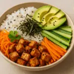 Vegane Sushi-Bowl