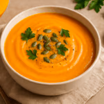 Kürbis-Kokos-Suppe