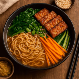 Vegane Miso-Ramen