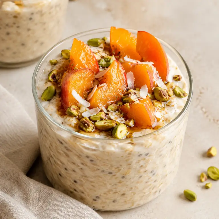 Aprikosen-Kokos-Overnight-Oats